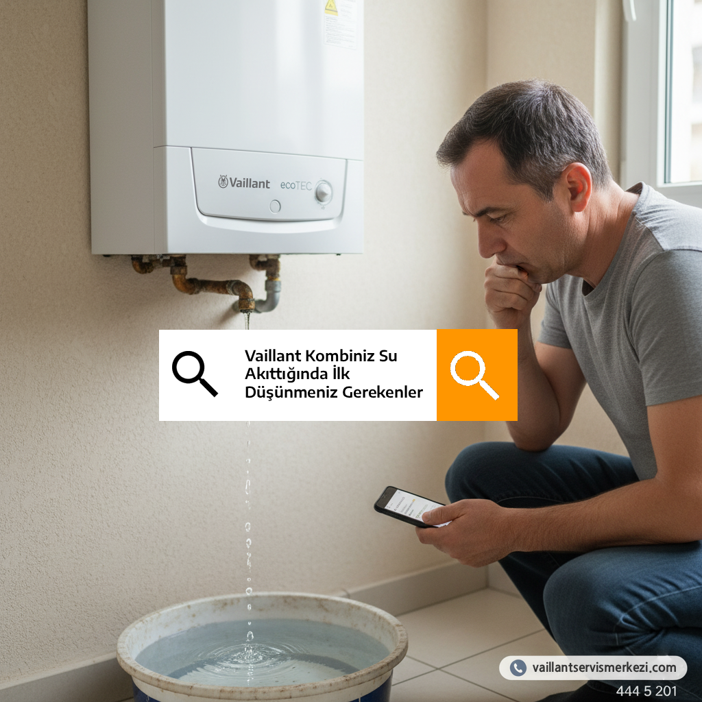 Vaillant Kombi Su Akıtıyor