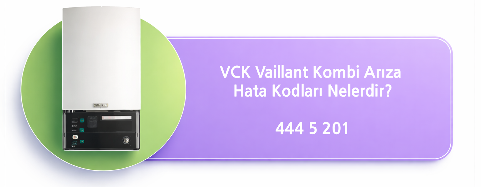 VCK Vaillant Kombi Arıza Hata Kodları Nelerdir?